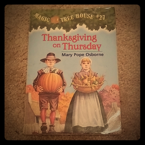Magic tree house #27 Thanksgiving on thursday - Picture 1 of 2
